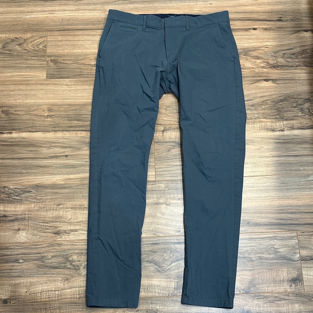 JCrew Factory Tech Pant 34x34 Graphite Grey 484 Slim